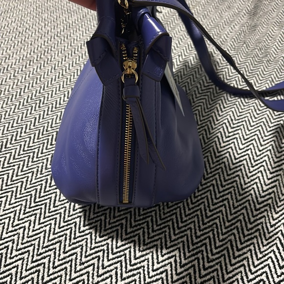 Antonio Melani Leather Satchel Crossbody | NWT - Picture 7 of 12